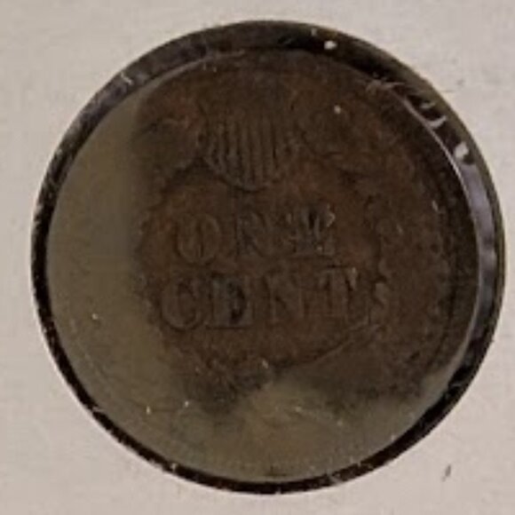 O1 1949 LINCOLN WHEAT CENT (Fine Condition) - Picture 2 of 3